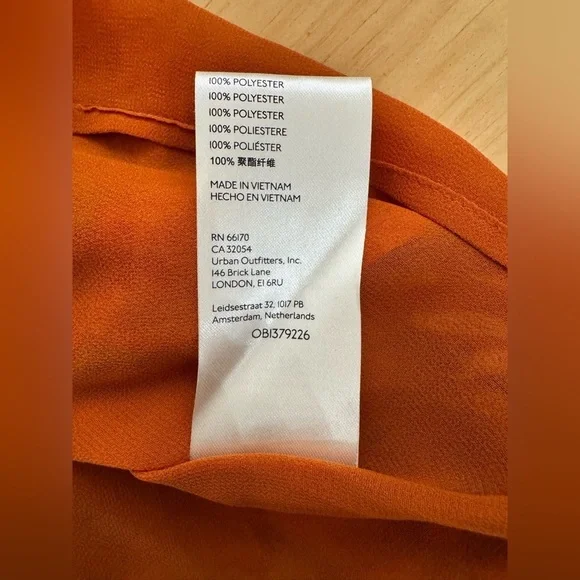 Women’s Anthropologie Boho Floral Motif Chiffon Festival Puff Sleeve Blouse - Picture 7 of 8